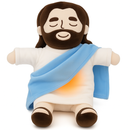 Boneco Jesus de Pelúcia™ – Respira, Canta e Ilumina sua Noite