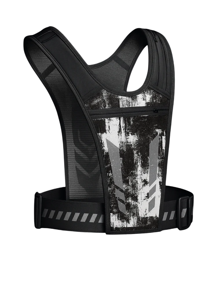 Colete Running Ajustável™ – Carregue Celular e Água sem Peso + Brinde Exclusivo