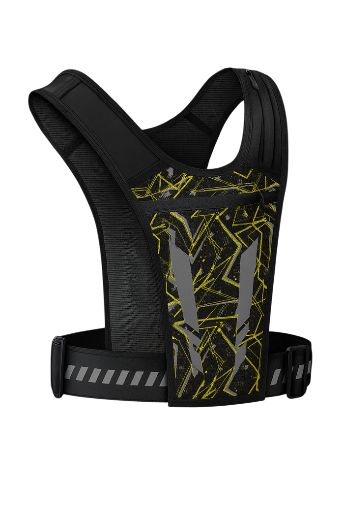 Colete Running Ajustável™ – Carregue Celular e Água sem Peso + Brinde Exclusivo