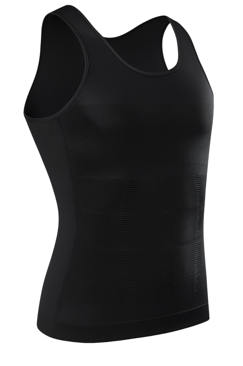 Camiseta Modeladora SlimFit™ – Conforto, Estilo e Barriga Chapada - [Compre 1 leve 2]