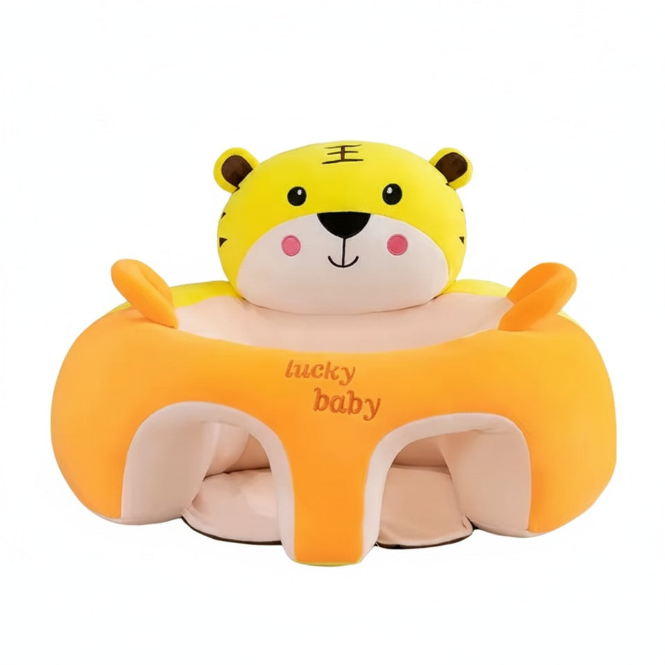 Assento Infantil de Pelúcia ZooBaby™ – Conforto e Apoio para Bebês + Brinde Exclusivo