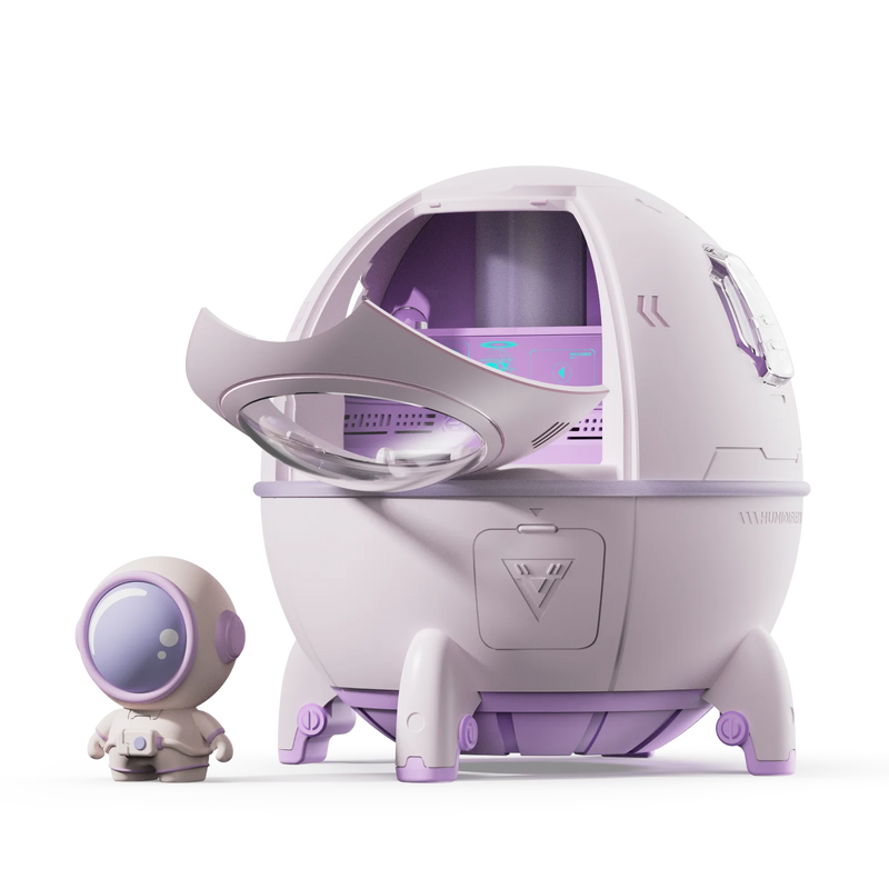 AstroHumid™ - Umidificador Espacial com LED + Brinde Exclusivo