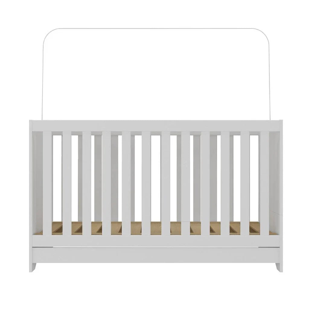 Berço 3 em 1 Evolutivo (Vira Mini Cama) - 100% Madeira Maciça [Garantia de 1 Ano]