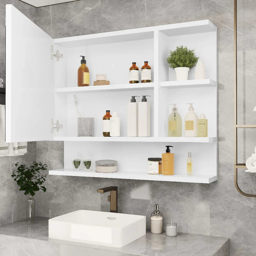 Armário de Banheiro com Espelho Nulse – Várias Cores Disponíveis