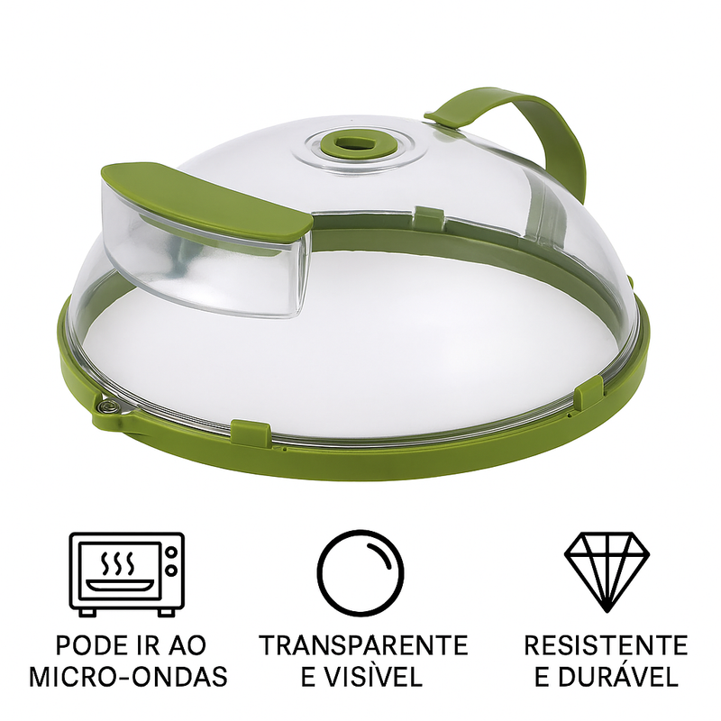 Protec™ Tampa Anti-Sujeira para Micro-Ondas